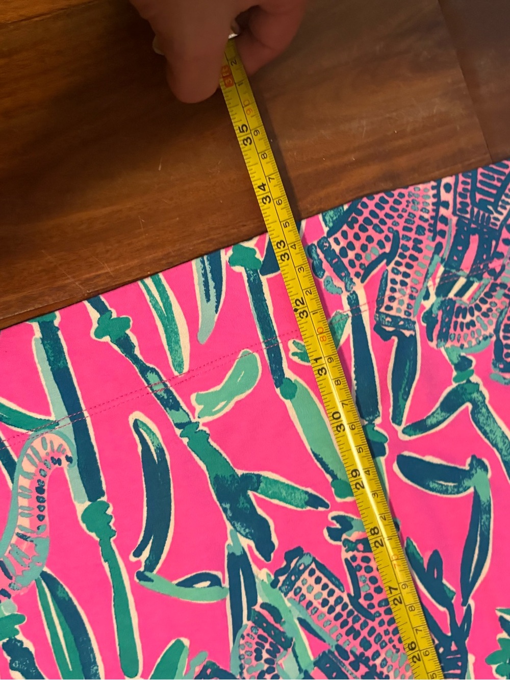 NWT Lilly Pulitzer Sophie Dress Pink Elephant Bamboo Print UPF 50+ Size M (0832) - Picture 2 of 10